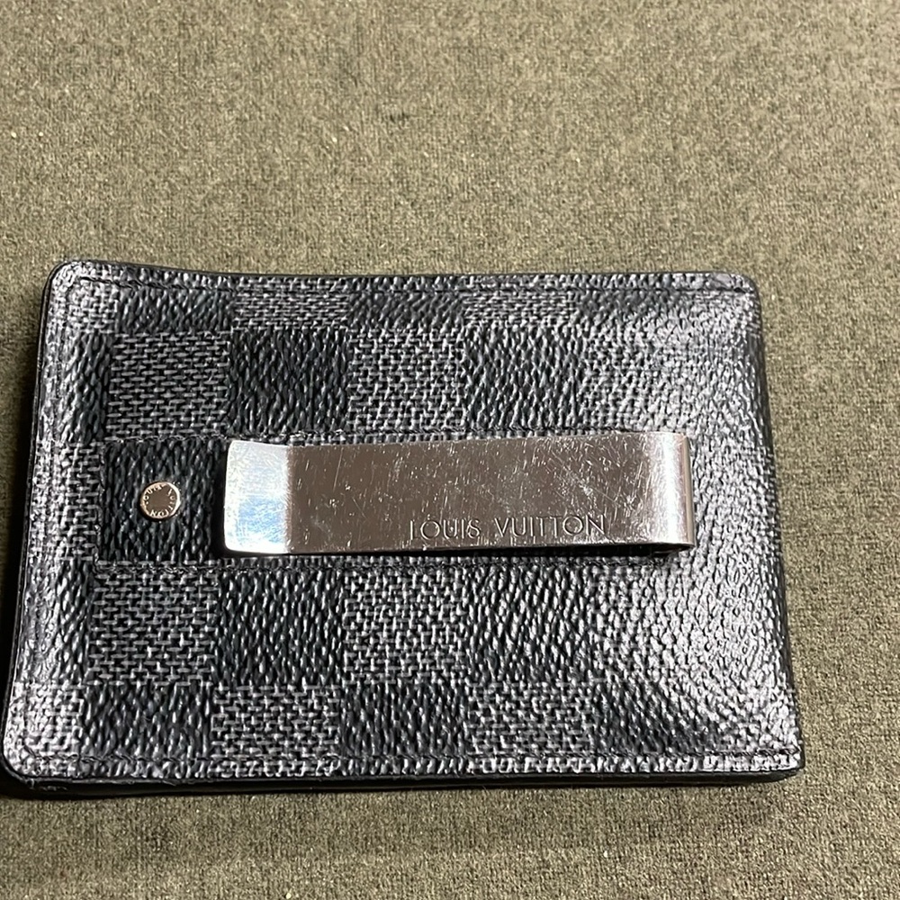 Louis Vuitton Prince Card Holder with Bill Clip